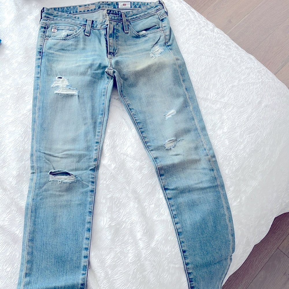 AG women’s jeans distressed
